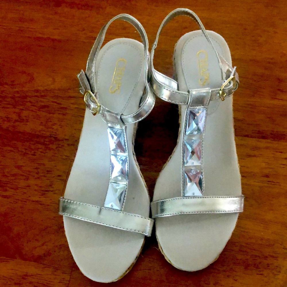 Chaps Sandals. Never worn.